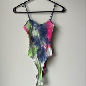 Tie dye bodysuit
